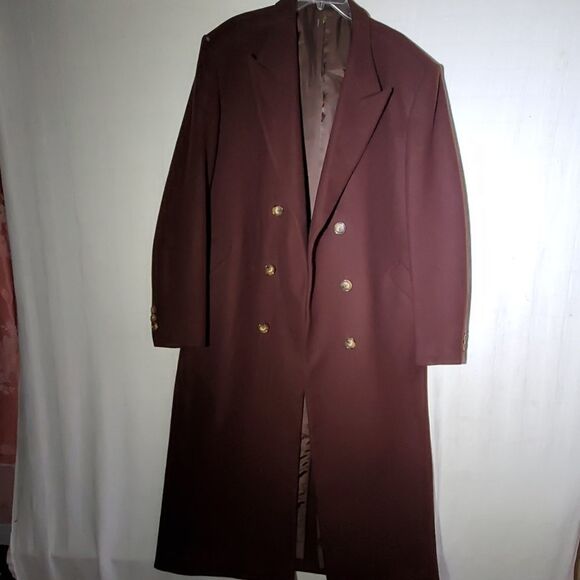 Double B full length Trench Coat 100%Wool - Picture 1 of 4